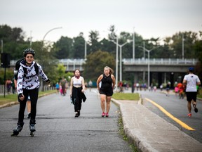 The Ottawa Terry Fox Run in support of cancer research was held along Colonel By Drive on Sunday, Sept. 18, 2022.