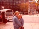 Chris McNeil recently posted this 1980 photo of his birth parents on Reddit, hoping to learn something about his father. Five days later, McNeil met a handful of newly discovered relatives and shared stories with them. 