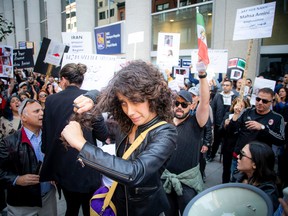 The Iranian community in Ottawa on Sunday gathered and marched in solidarity with the Iranian people in their protest against the oppressive regime of the Islamic Republic following the death of Mahsa Amini.  Amini was a 22-year-old Iranian woman who was assassinated in Tehran for not having a 