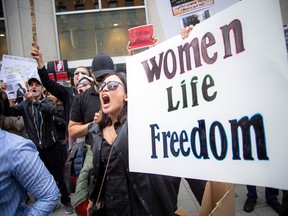 The Iranian community of Ottawa came together Sunday and marched in solidarity with the Iranian people in their protest against the oppressive Islamic Republic regime after the death of Mahsa Amini.