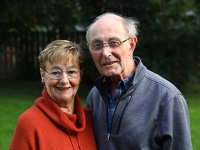Jean and Frank Shepherd.  Frank Shepherd was diagnosed with multiple myeloma, a rare blood disease.