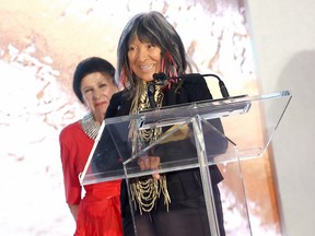 A tribute to the legendary Buffy Sainte-Marie, right is planned at the National Arts Centre on Friday.