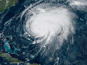 Files: This image obtained from the National Oceanic and Atmospheric Administration shows Hurricane Fiona at 10h50EDT (14h50GMT) on September 22, 2022.