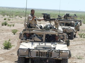 National Defence wants to replace Canadian special forces' U.S.-built tactical multi-role vehicles, shown here in Afghanistan. The objective is to buy between 55 and 75 new vehicles.