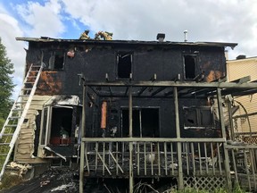 Ottawa Fire Services was on the scene of a fire on Champneuf Drive in Orléans on Sept. 12, 2022.