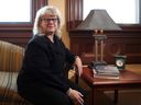 Privy Council Clerk Janice Charette in her office, April 29, 2015.  