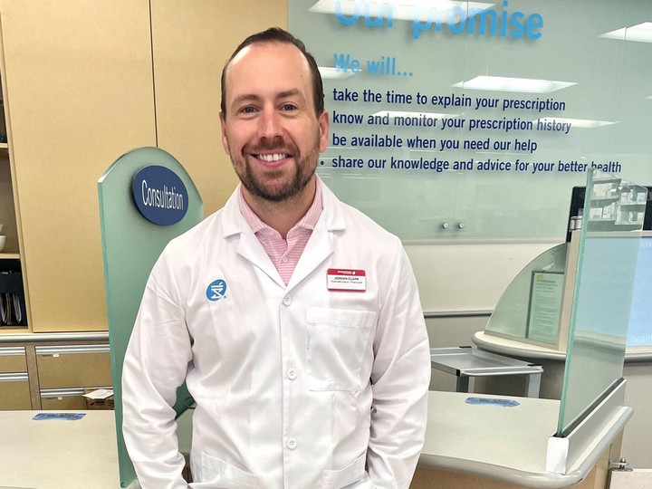  Jordan Clark, owner/pharmacist at a Shopper’s Drug Mart at 410 Richmond Rd., expects a difficult flu season and urges everyone to get a flu shot.