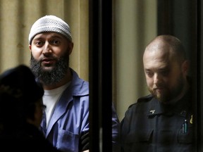FILE PHOTO: Convicted murderer Adnan Syed leaves the Baltimore City Circuit Courthouse in Baltimore, Maryland February 5, 2016.