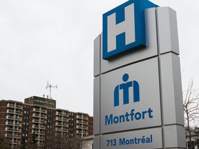 A file photo of the Montfort Hospital.