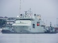 A 2020 file photo of HMCS Harry DeWolf, the Royal Canadian Navy’s first Arctic and Offshore Patrol Ship.