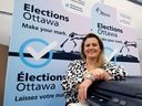 OTTAWA - Aug 19, 2022 - Michèle Rochette, Municipal Elections & French Language Services, poses for a photo at her office in Ottawa Friday. TONY CALDWELL, Postmedia.
