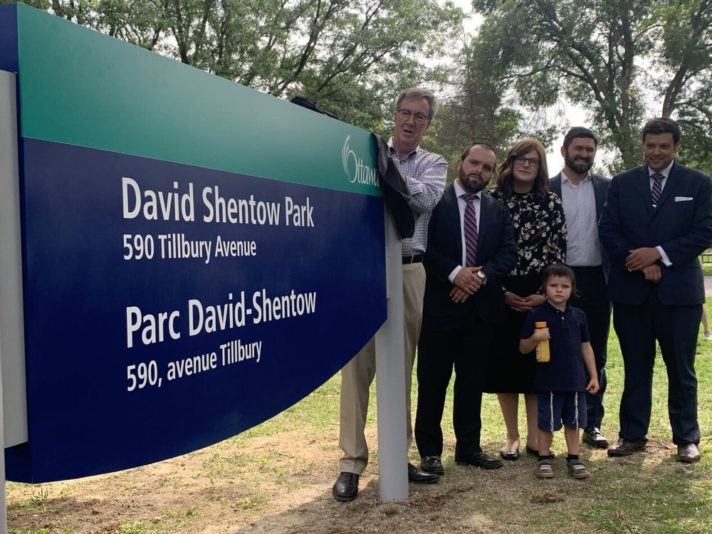 « Témoignage de l’héritage de David » : un parc d’Ottawa nommé en l’honneur de la survivante de l’Holocauste et éducatrice Shentow