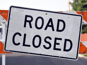 Highway 174 east-bound will be closed between Jeanne d'Arc Boulevard and Champlain Street from Friday evening until early Monday.