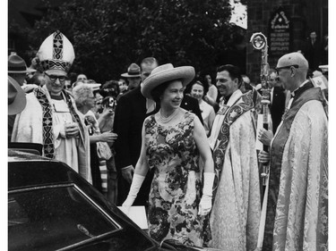 Queen Elizabeth in Ottawa, July 1967