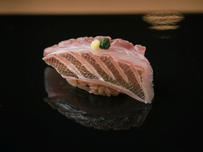 At his eponymous restaurant Sushi Masaki Saito, chef Masaki Saito serves fish exclusively from Japan.