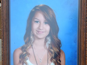 Files: A photo of Amanda Todd.  Amanda took her own life in 2012 after becoming a victim of cyberbullying.