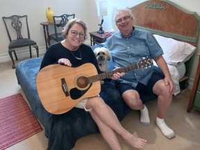 Cindy Beauchamp and Sandy Durocher welcomed son Nick home to Stittsville in March 2020 after the global pandemic was declared. He later sat on the edge of the bed in his old basement bedroom and composed his hit song Run Away to Mars.