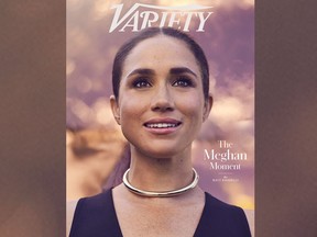 Meghan Marklle on the cover of Variety.