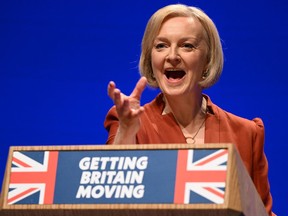 Britain's Prime Minister Liz Truss: Like conservatives everywhere, she’s a true believer in shrinking government.