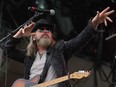 Jason McCoy of the Road Hammers performs at day three of the Country Thunder music festival at Fort Calgary  Sunday, August 21, 2022. Dean Pilling/Postmedia