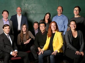 Ottawa's 11 new city councilors stopped for a photo before their first real 