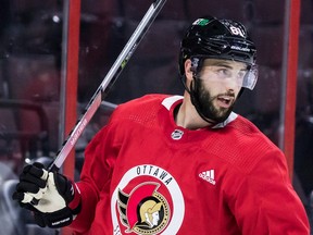 Centre Derick Brassard has been in Senators training camp after accepting a professional tryout offer.