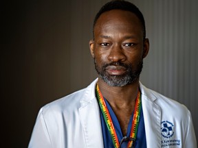 OTTAWA – Dr. Kwadwo Kyeremanteng, co-senior author of the paper, said patients who received ECMO in larger numbers curing the pandemic need mental health support. Credit Michelle Valberg