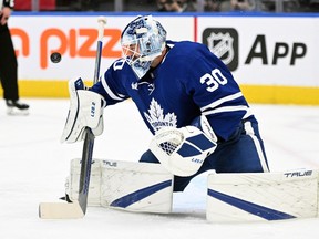 Matt Murray had been scheduled to start in net for the Leafs against the Senators on Saturday, but instead landed on long-term injury reserve because of a groin injury during the morning skate.