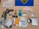 Ontario Provincial Police units seized drugs, weapons and ammunitions during a search conducted at a residence in Ottawa on Thursday.