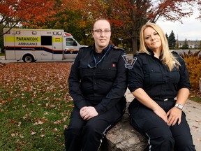 Ambulance dispatchers Stephanie Desrochers and Lindsey Roos have organized a fundraising drive and other means of assisting colleague, Dominique Von Getz, who was to have surgery on Thursday.