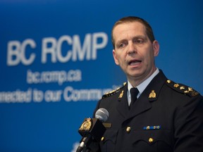 B.C. RCMP Assistant Commissioner Eric Stubbs becomes Ottawa's new police chief in November.