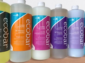 With everything from household cleaners to personal care essentials, terra20’s ecobar allows customers to reduce the amount of plastic in their home while saving money. SUPPLIED PHOTOS