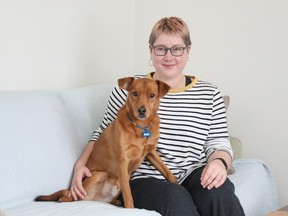 Oleksandra Tselishcheva arrived in Canada from Ukraine in July after fleeing Kyiv. Since April, she has worked with Veterinarians Without Borders to bring food and aid to animal shelters in Ukraine.