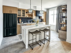Best townhome (under 1,800 sq. ft.) was won by Richcraft for the Granville three-storey, back-to-back town at Trailsedge.