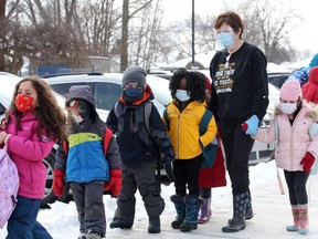 Children wear facemasks to school last winter during COVID season. The pandemic taught us that deadly viruses can still emerge. And as we have tried to protect ourselves from certain ills, we have brought about collateral problems.