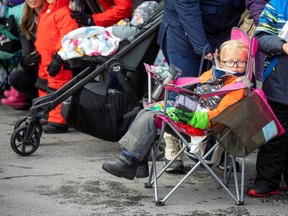 The Help Santa Toy Parade kicked off at City Hall and made its way along Laurier, turning left on Bank Street, and wrapping up at Lansdowne Park, Saturday, Nov. 19, 2022.