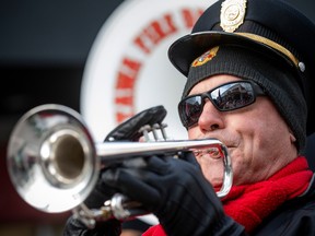 The Help Santa Toy Parade kicked off at City Hall and made its way along Laurier, turning left on Bank Street, and wrapping up at Lansdowne Park, Saturday, Nov. 19, 2022.