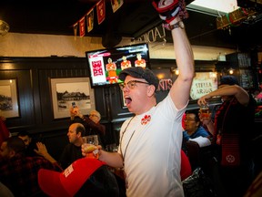 Daniel Duff, founder of the Capital City Supporters Group, was hyping the crowd up before the game began on Sunday.