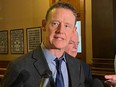 Joel Harden, NDP MPP for Ottawa Centre, speaks to media at Queen's Park on Tuesday, Oct. 25, 2022.