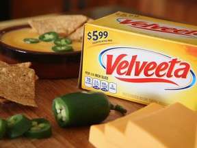 Velveeta cheese.