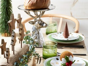 Create a welcoming tablescape.