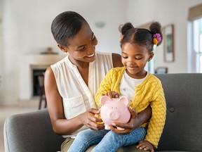 Help your daughter grow up to be strong and independent by teaching financial literacy.