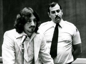 In this 1979 file photo, the National Parole Board determined Gilles Pimparé, shown at left, is not ready to be a free man. Both he and his accomplice, Normand Guerin, were convicted of what came to be known as the Bridge Murders more than 25 years ago. They strangled and pushed Maurice Marcil, 14, and Chantal Dupont, 15, off the Jacques Cartier Bridge on July 3, 1979. Dupont was raped before she was dropped 60 metres to her death in the St. Lawrence River.
