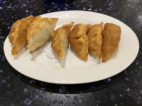 Fried mandu dumplings at Korean House on Somerset Street West