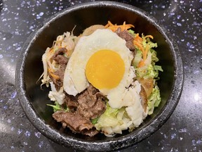 Original bibimbap at Korean House on Somerset Street West