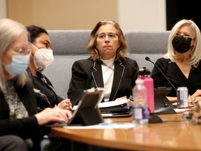 Donna Blackburn (center), director of the Ottawa-Carlton District School Board.