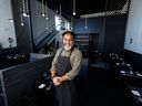 OTTAWA - November 22, 2022 - Joe Thottangal, chef and owner of Coconut Lagoon, poses for a photo at his restaurant in Ottawa on Tuesday.  Tony Caldwell, Postmedia.