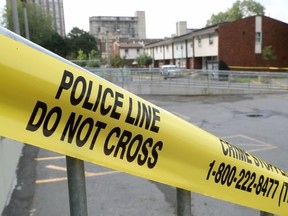 Ottawa homicide detectives investigating a fatal shooting in 2021.