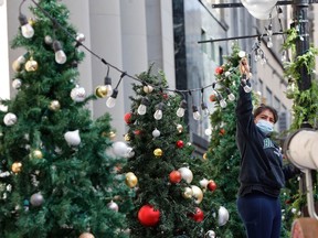 Sparks Street turned festive in October during the production of Twas the Night Before Christmas.