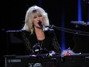 FILE PHOTO: Honoree Christine McVie of the group Fleetwood Mac performs during the 2018 MusiCares Person of the Year show honoring Fleetwood Mac at Radio City Music Hall.